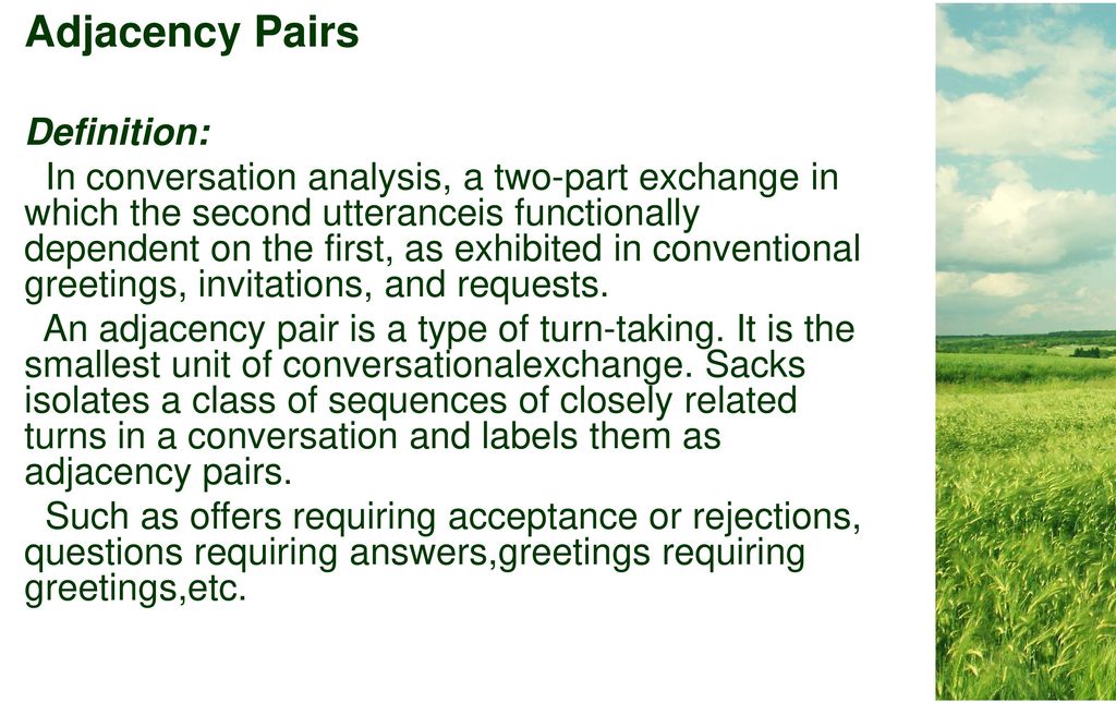 Conversational Structure ppt download